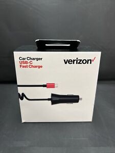 NEW Original Verizon USB Type C Fast Car Charger For Samsung S20 S21 Plus Ultra