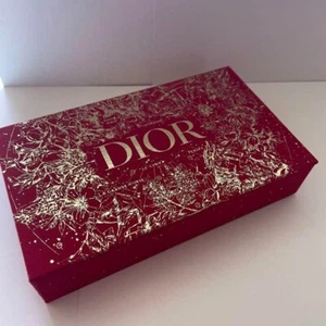 Christian Dior mit Spiegel Lippenstift Etui not for sal Red Velour 15 × 9,3 x 3,5 cm - Bild 1 von 9