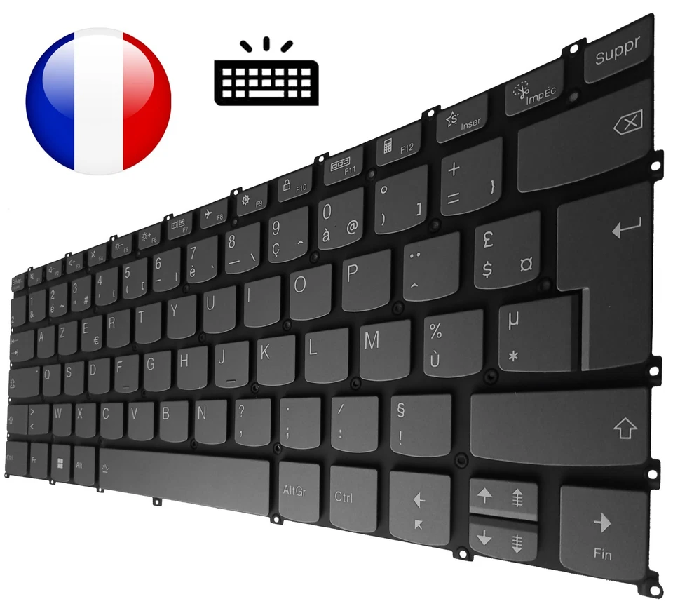 Clavier Français AZERTY pour LENOVO ThinkBook 14s Yoga ITL / G2 IAP / G3 IRU - Photo 1/1