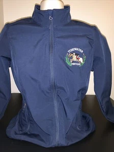 Equestrian Women's Polyester Full Zip Tidewater Pony Club Jacket Coat Size L - Picture 1 of 4