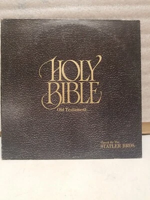 Holy Bible Old Testament Placed by the Statler Bros. LP Mercury SRM-1-1052 1975 - Image 1 of 4