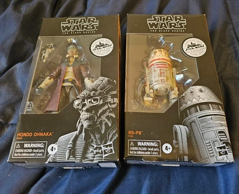 Star Wars The Black Series Hondo Ohnaka and R5-P8 Target Exclusive Galaxy's Edge Cover