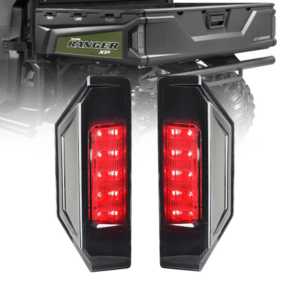 2x Luz Trasera Freno LED Izquierda y Derecha UTV Para Polaris Ranger 570 900 1000 XP Foto 1 de 4