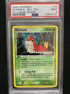 Pokemon EX Legend Maker 2006 lámina inversa 70/92 PSA 9 como nuevo - Imagen 1 de 1