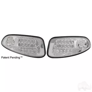 Faros LED transparentes con biseles estilo fábrica E-Z-GO RXV RHOX - Imagen 1 de 1