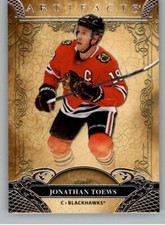 2020-21 Upper Deck Artifacts #95 Jonathan Toews - Chicago Blackhawks