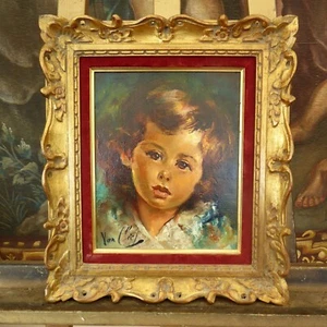 ÖL DAS SCHÖNE KIND AUFGELISTETER KÜNSTLER ROBERT VAN CLEEF KOSTENLOSER VERSAND NACH ENGLAND - Bild 1 von 14