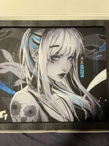 GLSSWRKS Kazemi Premium Glass Mousepad Limited Color Blue 490x420mm Mouse Used - Picture 1 of 4