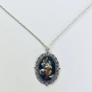 Labyrinth Worm Necklace, Gothic jewellery, Handmade Gothic Jewellery - Picture 1 of 7