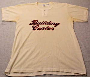 Vintage Russell Athletic Single Stitch Two Button Softball T Shirt Men's XL - Picture 1 of 10