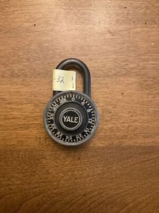 Vintage Yale Zahlen-Vorhängeschloss  - Bild 1 von 4