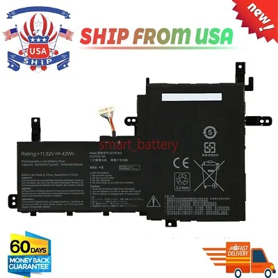 B31N1842 0B200-03440000 Battery for Asus VivoBook S15 V5050E V5050EA S5500F S550 - Image 1 of 2