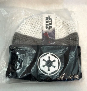 STAR WARS JEDI: FALLEN ORDER BEANIE WHITE GRAY & BLACK  NWT! - Picture 1 of 2