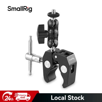 SmallRig Multi-Functional Ballhead Clamp Magic Arm Adapter w/ Bottom Clamp-2161