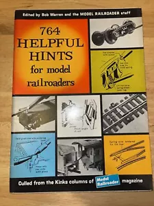 764 Helpful Hints for Model Railroaders Illustrated Paperback Trains - Picture 1 of 3