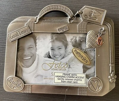 Travel Memories Photo/picture Frame in Pewter by Fetco  - Image 1 of 4