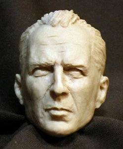 CMD-114 Bruce Willis CUSTOM RESIN UNPAINTED HEAD SCULPT Action figures 1/6 Scale - Picture 1 of 3