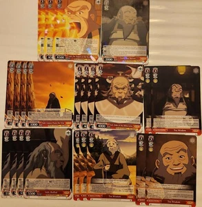 Weiss Schwarz Avatar The Last Airbender Iroh Card Set - Picture 1 of 1