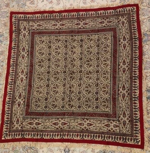 Persian - ghalamkar handmade hand printed tapestry tablecloth - Picture 1 of 16