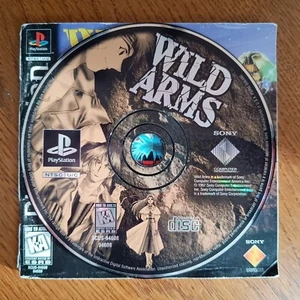 WILD ARMS NTSC-U/C US USA Sony Playstation PS1 JRPG PS1 PSX - Foto 1 di 6
