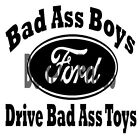 Bad Boys Ford Vinyl Decal Window Sticker Car Truck ATV Boat Windows ETC.