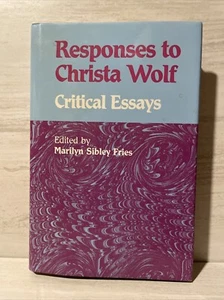 Responses to Christa Wolf: Critical Essays - Fries (Hardcover 1989, Dust Jacket) - Imagen 1 de 4
