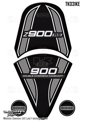 MOTOGRAFIX Kawasaki z900rs 2017 - 2023 Tappetino serbatoio moto protezione vernice decalcomania