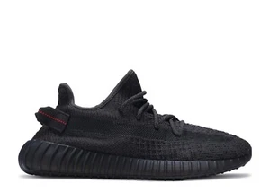 Adidas Yeezy Boost 350 V2 Static Black Reflective Size US 10.5 Mens NEW + Box - Picture 1 of 9