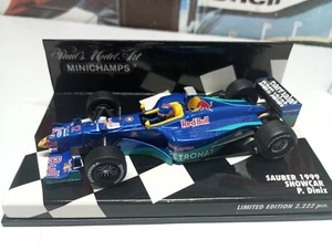 MINICHAMPS - 1999 SAUBER PETRONAS SHOW CAR - PEDRO DINIZ - 1:43 SCALE 430 990082 - Picture 1 of 5