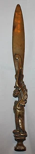 Antique Bronze Paper Cutter Stamp Chimera Lion Stamp - Picture 1 of 9