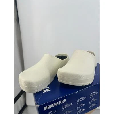 Birkenstock Super Birki Ladies 6 Men's 4 White Regular fit  - Image 1 of 4