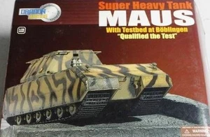 Dragon 60324 1/72 Diecast & Plastic WWII German Maus with Testbed - Picture 1 of 1