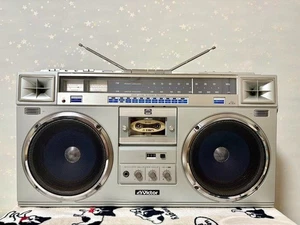JVC Victor RC-M70 Vintage Boombox Radio Cassette Grabadora Reparada Completamente Funcionando - Imagen 1 de 7