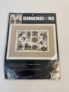 Cross Stitch Dimensions 3810 A Bird for All Seasons Judy Hand NEW, 1999 - Picture 1 of 5