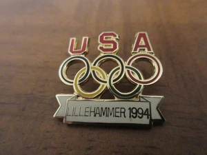 Pin LILLEHAMMER 1994 Equipo Estados Unidos Juegos de Invierno Olimpiadas de Invierno - Imagen 1 de 2
