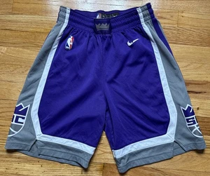 Nike NBA Authentics Sacramento Kings Game Shorts Dri-fit Size 30 (S) - Picture 1 of 9