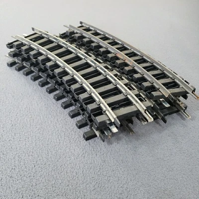Lot of Bachmann G Scale Steel Model Train Curved Track 10 Pieces Bundle - Image 1 of 4