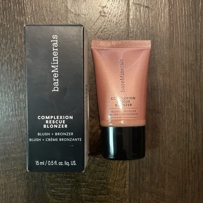 bareMinerals Complexion Rescue Liquid Blonzer KISS Of PINK New In Box Authentic - Image 1 of 2