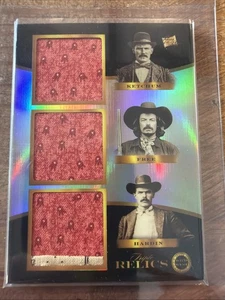 2025 PIECES OF THE PAST Wild West Edition Triple Relic Outlaws Ketchum Free #788 - Bild 1 von 13