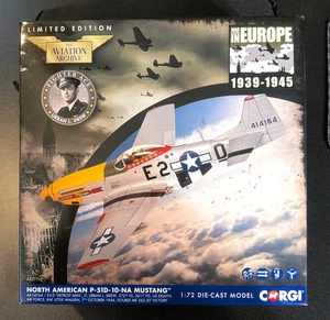 Corgi 1/72 P-51D-10-NA Mustang 'Detroit Miss' Lt Urban Drew Oct 1944  #AA27707 - Picture 1 of 8