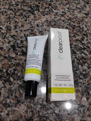 Gel de tratamiento para acné Mary Kay Clear Proof 1 oz #095054 nuevo en caja caducidad 25/08 Foto 1 de 2