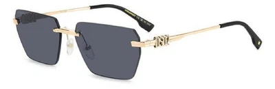 Dsquared2 D2 0173/S 807-NERO 2K-GRIS ANTIREFLEX – Gafas De Sol De Lujo - Imagen 1 de 4