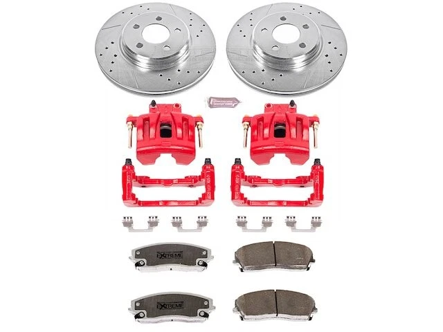 Kit de pastillas de freno delanteras y rotor para Dodge Magnum 2006 2007 XN974SV 2005-2008 Foto 1 de 1
