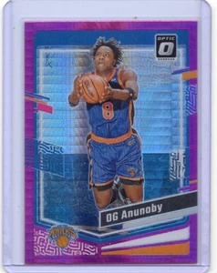 2023-24 Donruss Optic - OG Anunoby #191 New York Knicks Hyper Pink Prizm - Picture 1 of 2