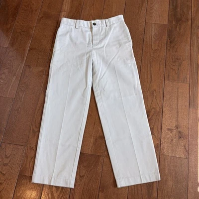 Pantalones chinos Brooks Brothers Khakis marfil talla 8/23" entrepierna nuevos sin etiquetas Foto 1 de 4
