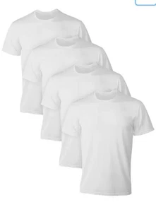 Hanes Ultimate Men's X-Temp Mesh Crewneck T-shirts, undershirts 4-pack XL - Picture 1 of 5