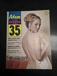 Adam Bedside Reader #35 1968 Mens Magazine Vintage - Picture 1 of 2