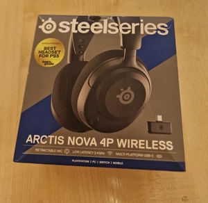 SteelSeries Arctis Nova 4P wireless gaming headset 2.4GHz USB-C for PS5 PS4 PC - Picture 1 of 8