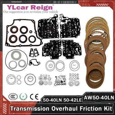 AW50-42LE 50-40LN Auto Transmission Overhaul Rebuild Kit Friction Disc For Volvo - Image 1 of 4