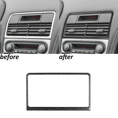 Cubierta de salida de ventilación de aire de consola central de fibra de carbono real para Acura NSX 90-05 Foto 1 de 4